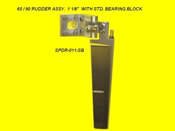 SPDR-011-60SB SPEED MASTER ROSSI RUDDER ASSEMBLY 60 101