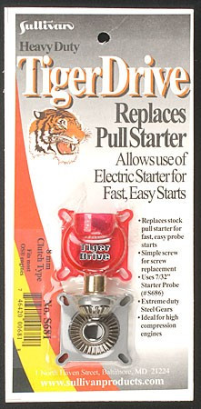 SUL681 Sullivan TigerDrive Adapter 8mm O.S. .12-.21