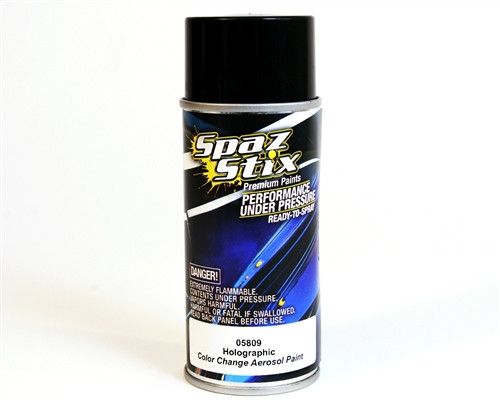 COLOR　スーパー激突!! SZX05809 Spaz Stix Color Change Holographic Paint Aerosol 3.5Oz