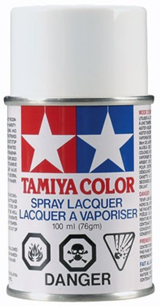 TAM86001 Tamiya PS-1 Polycarbonate Spray White 3 oz