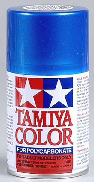 TAM86016 Tamiya PS-16 Polycarbonate Spray Metal Blue 3 oz