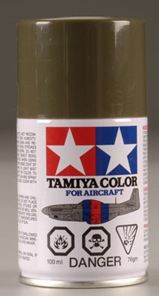 TAM86506 Tamiya AS-6 Spray Olive Drab USAF 3 oz