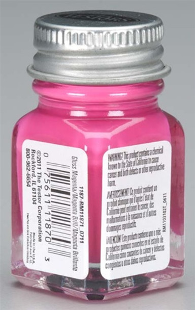 TES1187TT Testors Magenta 1/4 oz