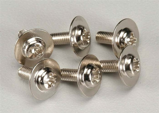 TRA3185X Traxxas Screws 3x8mm (6)