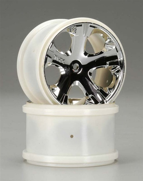 TRA3772 Traxxas All-Star Wheels 2.8" Re Chrome (2)