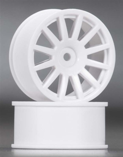 TRA7571 Traxxas Wheels 12-Spoke White (2)