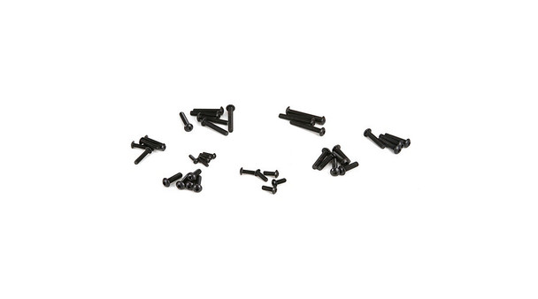 LOS255002 Losi Button Head Screw, Set (40): 1/5 DB XL