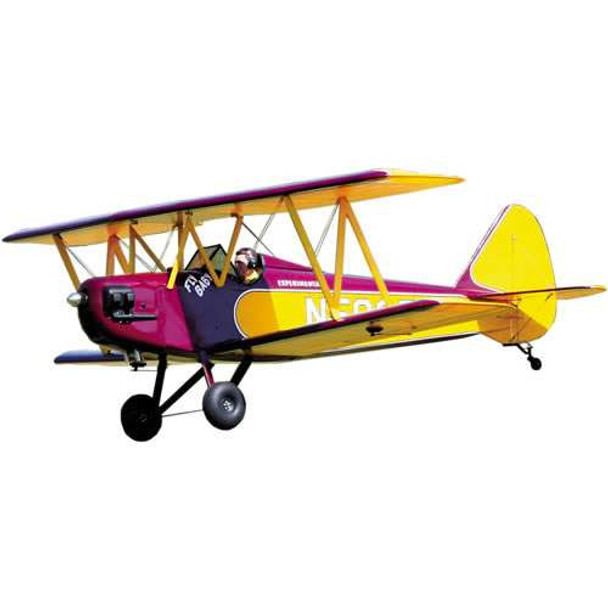 BAL452 Balsa USA 1/3 Scale Fly Baby Biplane Kit