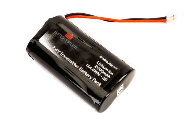 SPMB2000LITX Spektrum 2000mAh Transmitter Battery: DX8, DX9