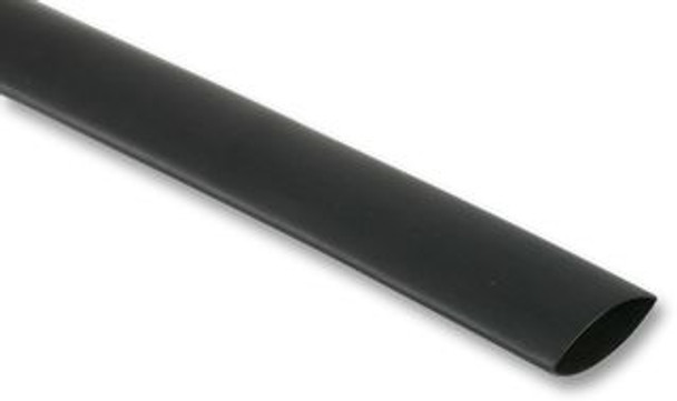 HS103B81FT PVC Heatshrink 103mm X 8mm Black 1 Foot