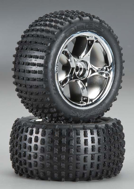 TRA2470R Traxxas Tires/Wheels Assembled