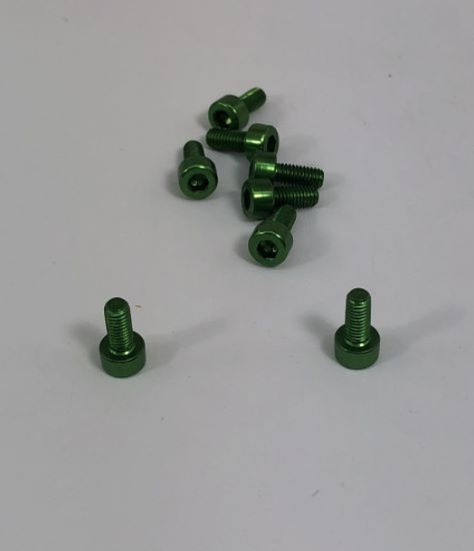 SCREWALM3X7GR-7 Graves RC Hobbies M3X7 Aluminum Socket Screw –  GREEN