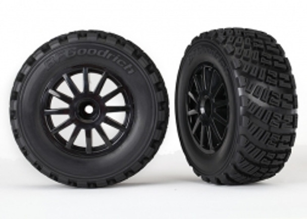 TRA7473T TRAXXAS TIRES AND WHEELS ASSEMBLED AND GLUED