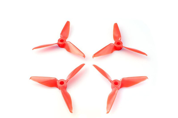 FPV-0344-S FURIOUS FPV RageProp 3055-3 Propellers (2CW - 2CCW) - Red