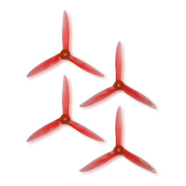 DALT5050CRED DAL 5x5 - 3 Blade Cyclone Propeller - Crystal Red