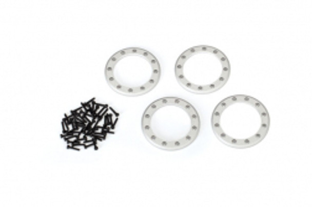 TRA8169 TRAXXAS Beadlock rings, satin (1.9") (aluminum) (4)/ 2x10 CS (48)