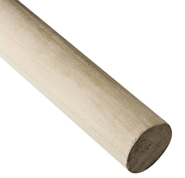 BNM5411 Bud Nosen 7/16" x 36" Birch Wood Dowel