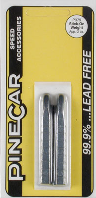 PIN379 PineCar Stick-on Designer Weights
