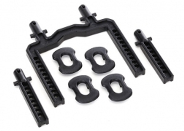 TRA8315 TRAXXAS BODY MOUNTS, FRONT & REAR