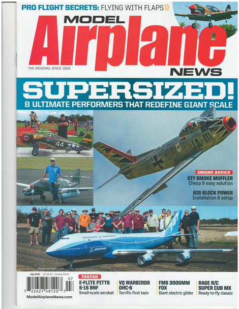 MAG0008-JULY Model Airplane News Magazine - July 2019