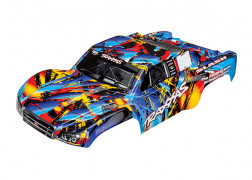 TRA5848 TRAXXAS, BODY SLASH 4X4 ROCK N' ROLL PAINTED, DECAL APPLIED