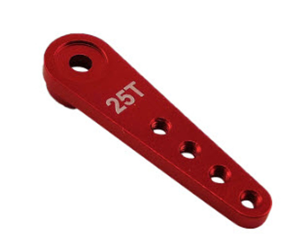 DTSH04001A Hobby Details Aluminum RC Servo Horns - 37mm - Red