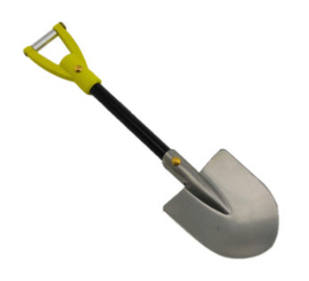 DTEL01015B Hobby Details RC Rock Crawler Accessory Metal Shovel 105mm - Yellow