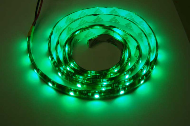 BPFLEXLIGHTG-WP BP HOBBIES WaterProof Flexible High Intensity LED Light Strip - GREEN