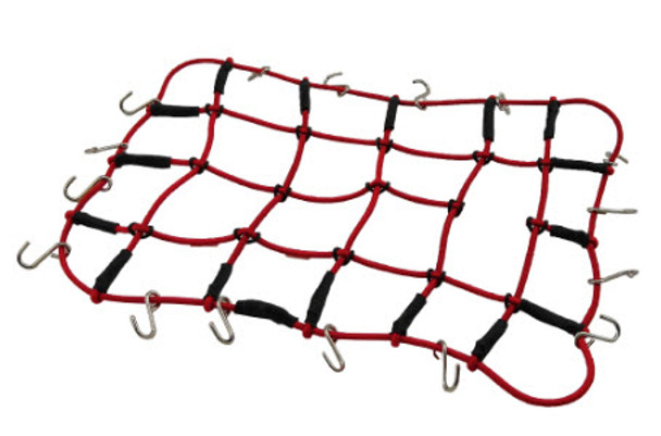 DTSM03001B HOBBY DETAILS Luggage Net for 1/10 RC Crawler - Red