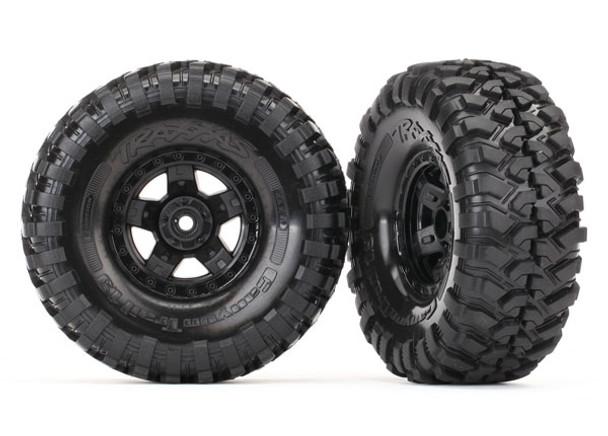TRA8179 TRAXXAS TRX-4 Sport Tires and Wheels 1.9" Canyon Trail