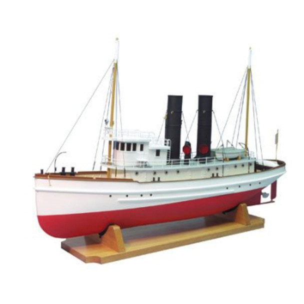 DUM1251 DUMAS 1/48 1900 The Lackawanna Tug Boat Kit, 33"