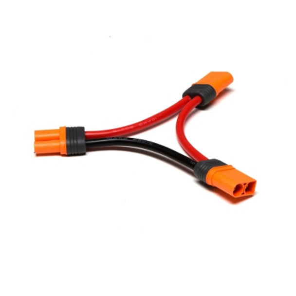 SPMXCA506 Spektrum Adapter: IC5 Battery / Series Harness 4" 10AWG