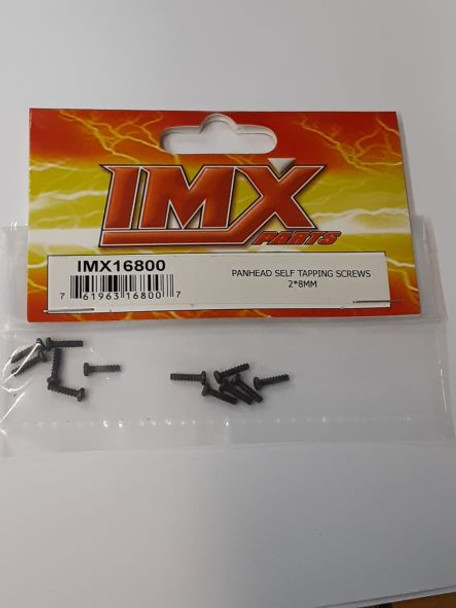 IMX16800 IMEX Shogun/Ninja PanHead Self Tapping Screws 2x8mm