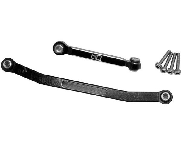 HRASXTF49X01 Hot Racing - Black Aluminum Fix Link Tight Tolerance Steering Rod, for SCX24