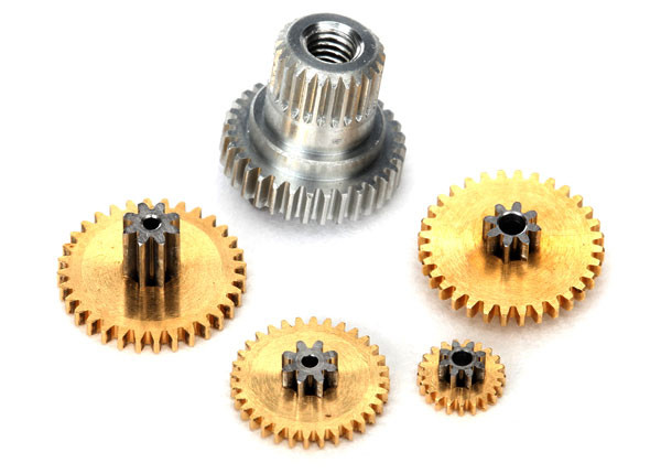 TRA2064X TRAXXAS Gear set, metal (for 2065X waterproof sub-micro