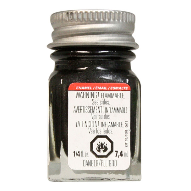 TES1153 TESTORS Enamel 1/4 oz Graphite Gray Metallic