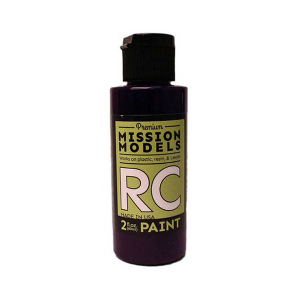 MIOMMRC057 MISSION MODELS Acrylic Air Brush RC Paint 2oz - Translucent Purple