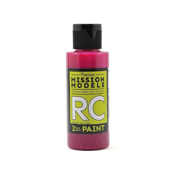 MIOMMRC058 MISSION MODELS Acrylic Air Brush RC Paint 2oz - Translucent Pink