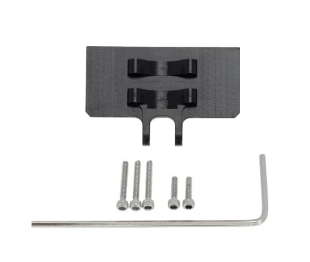 DTSCX24-74A HOBBY DETAILS Upgrading Servo Mount for SCX24 (Fit for EMAX es08ma Servo) - Black