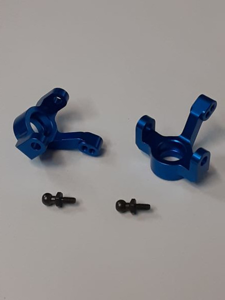 DTLTX007B HOBBY DETAILS Alunimun Rear Steering Hub Carrier for Traxxas 1/18 LaTrax Teton - Blue