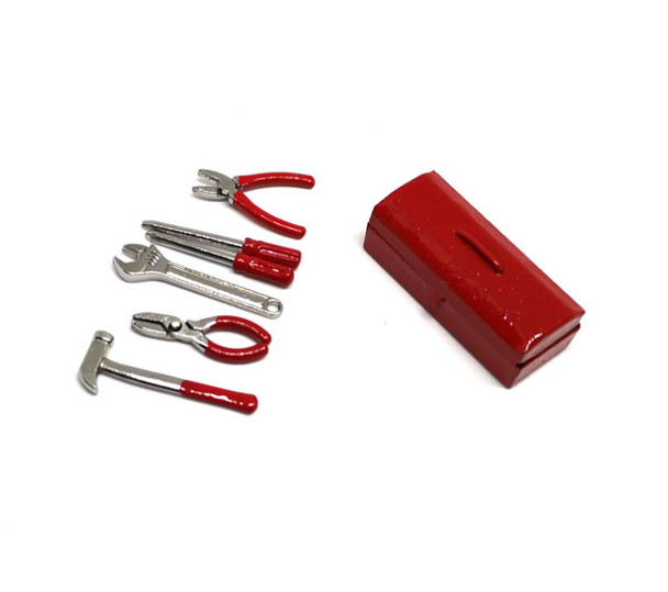 DTSM07001 HOBBY DETAILS Mini  Toolbox Decorative Accessory Set for 1/10 RC Crawler