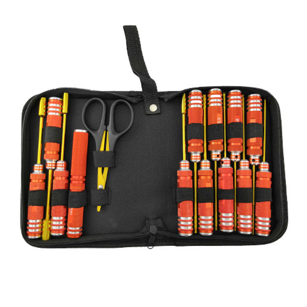 DTT11047 HOBBY DETAILS Classic Tool Bag Set 14pcs - Red