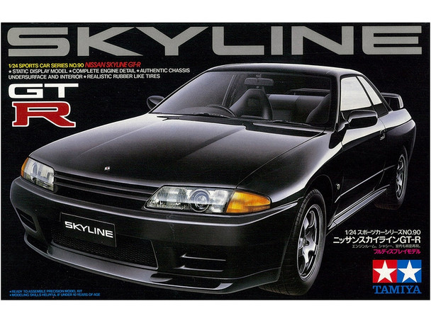 TAM24090 TAMIYA 1/24 Nissan Skyline GTR Plastic Model Kit