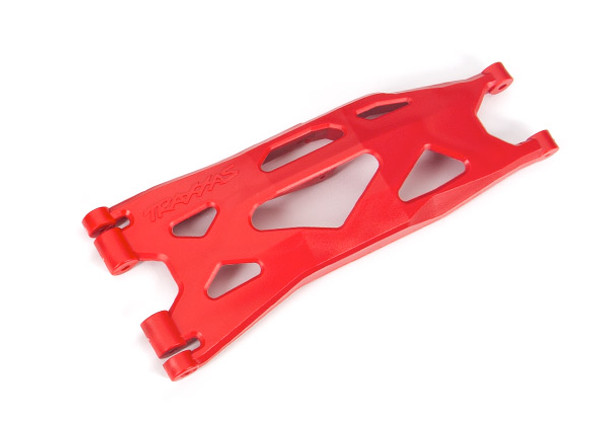 TRA7894R TRAXXAS Suspension arm, lower, red (1) (left, front or rear) (for use with #7895 X-Maxx® WideMaxx® suspension kit) - Red