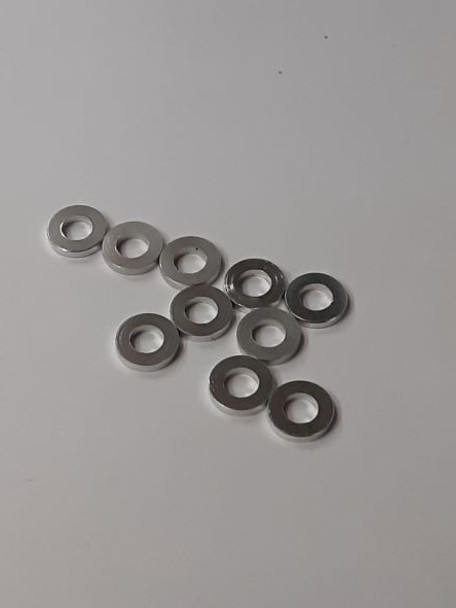 DTGK01014 HOBBY DETAILS M3 x 6 x 1.0 Flat Washer (10pcs)