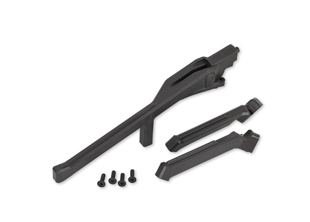 TRA9521 TRAXXAS Sledge  Chassis braces (rear (1), rear tower (2))/ 4x15 CCS (4)
