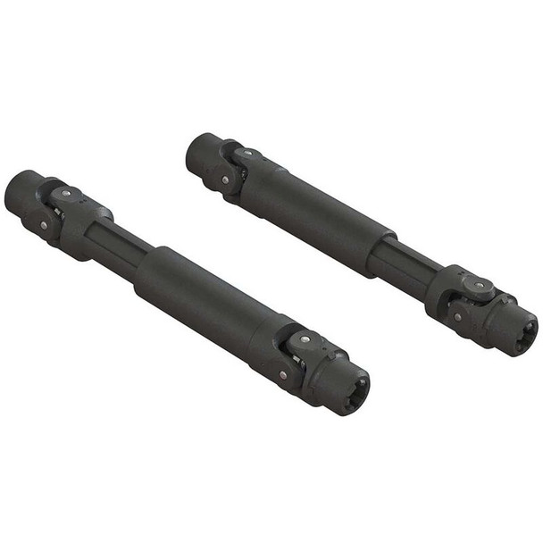 AR310864 ARRMA Composite Rear Slider Driveshaft Set: 4x4