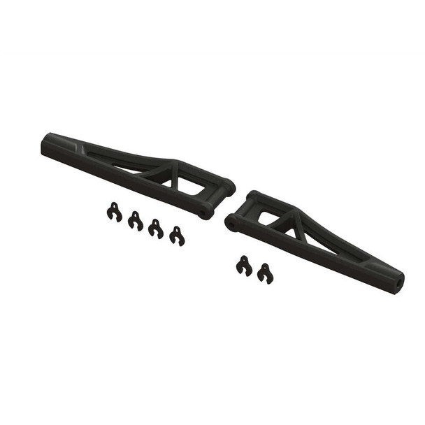 ARA330655 ARRMA Front Upper Suspension Arms, 120mm (1 Pair): EXB