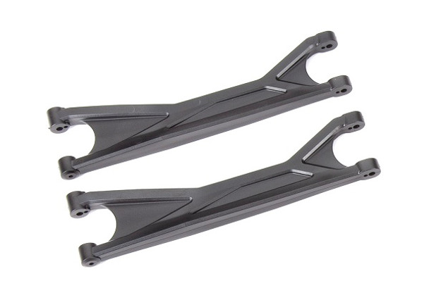 TRA7892 TRAXXAS  Suspension arms, upper, black (left or right, front or rear) (2) (for use with #7895 X-Maxx® WideMaxx® suspension kit)