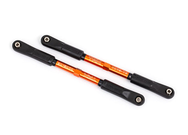 TRA9548T TRAXXAS Sledge Camber links, steel, rear (2) - Orange
